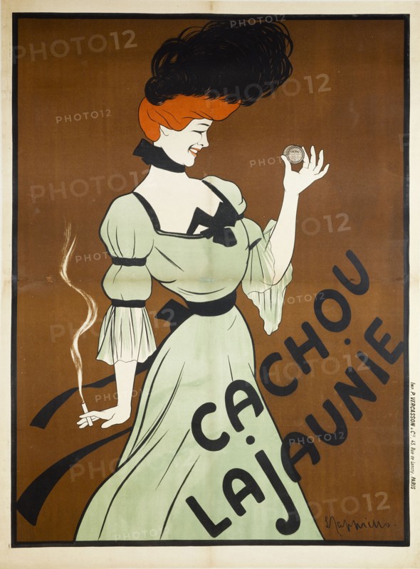 Cachou Lajaunie, 1900. Creator: Cappiello, Leonetto (1875-1942).