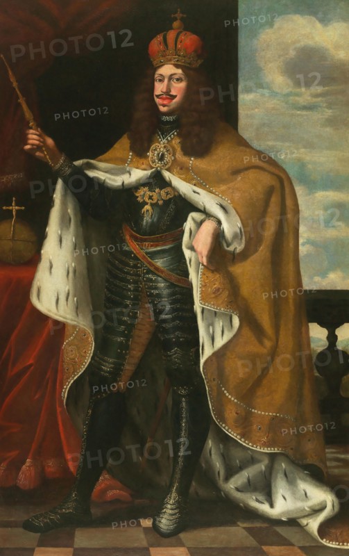 Portrait of Emperor Leopold I (1640-1705), c. 1660. Creator: Anonymous.