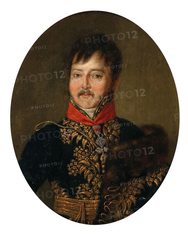 Portrait of Count Stephan Illeshazy (1762-1832), 1817. Creator: Ziegler, Josef (1785-1852).