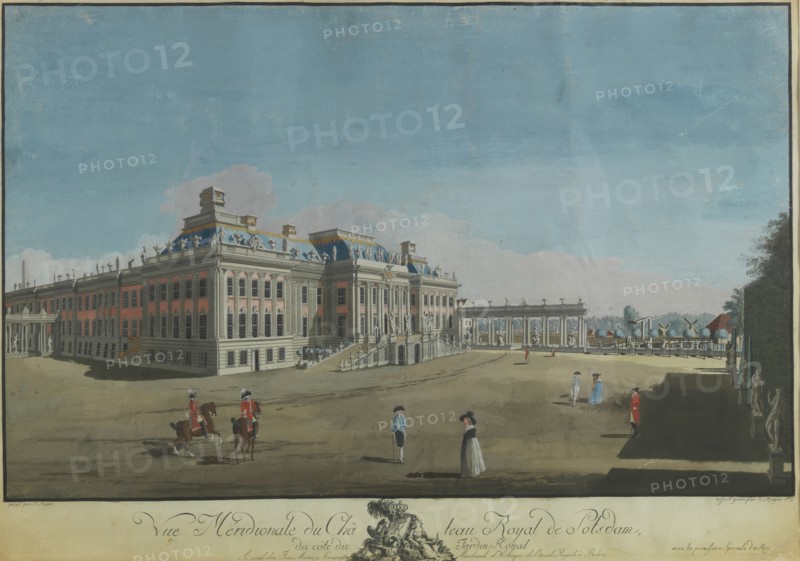 The Potsdam City Palace, 1775. Creator: Krüger, Andreas Ludwig (1743-1805).