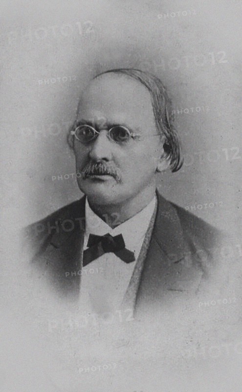 Portrait of the organist and composer Karl Emanuel Klitzsch (1818-1889). Creator: Anonymous.