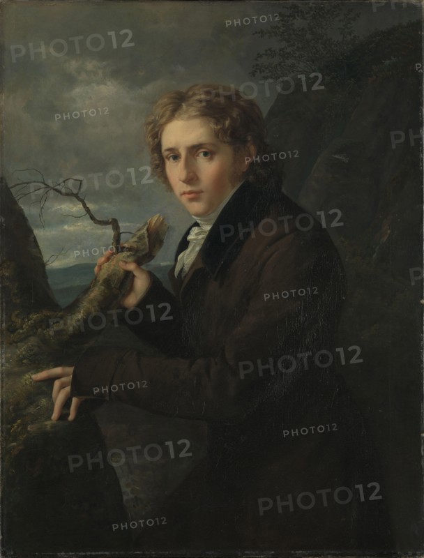 Portrait of Johan Christian Clausen Dahl (1788-1857), 1819-1820. Creator: Rößler, Johann Carl (1775-1845).