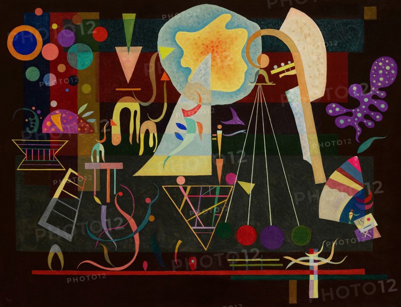 Tensions calmées, 1937. Creator: Kandinsky, Wassily Vasilyevich (1866-1944).