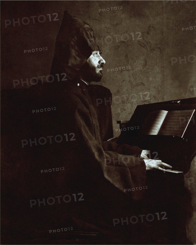 Portrait of the composer Komitas (1869-1935), 1906. Creator: Anonymous.