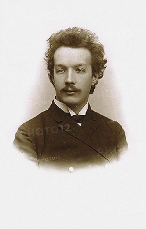 Portrait of the composer Julius Conus (1869-1942), 1893. Creator: Photo studio Levin, New York  .