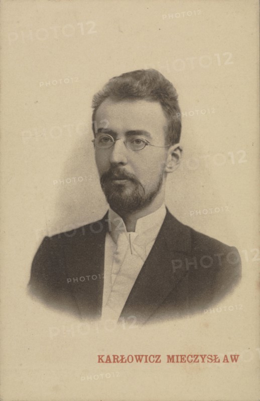 Portrait of the composer Mieczyslaw Karlowicz (1876-1909). Creator: Anonymous.