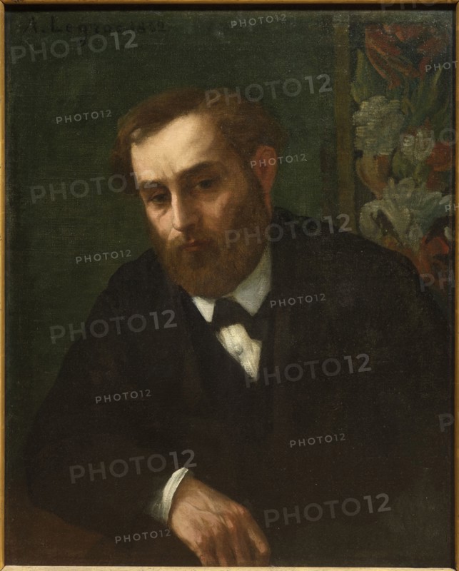 Portrait of the artist Édouard Manet (1832-1883), 1862. Creator: Legros, Alphonse (1837-1911).