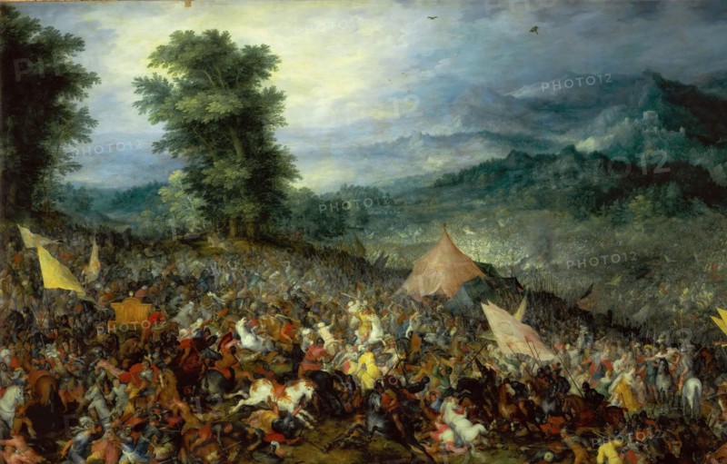 The Battle of Issus, 1602. Creator: Brueghel, Jan, the Elder (1568-1625).