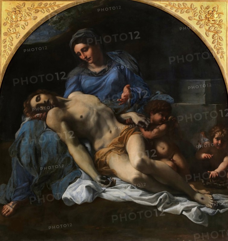 Pietà, 1600. Creator: Carracci, Annibale (1560-1609).