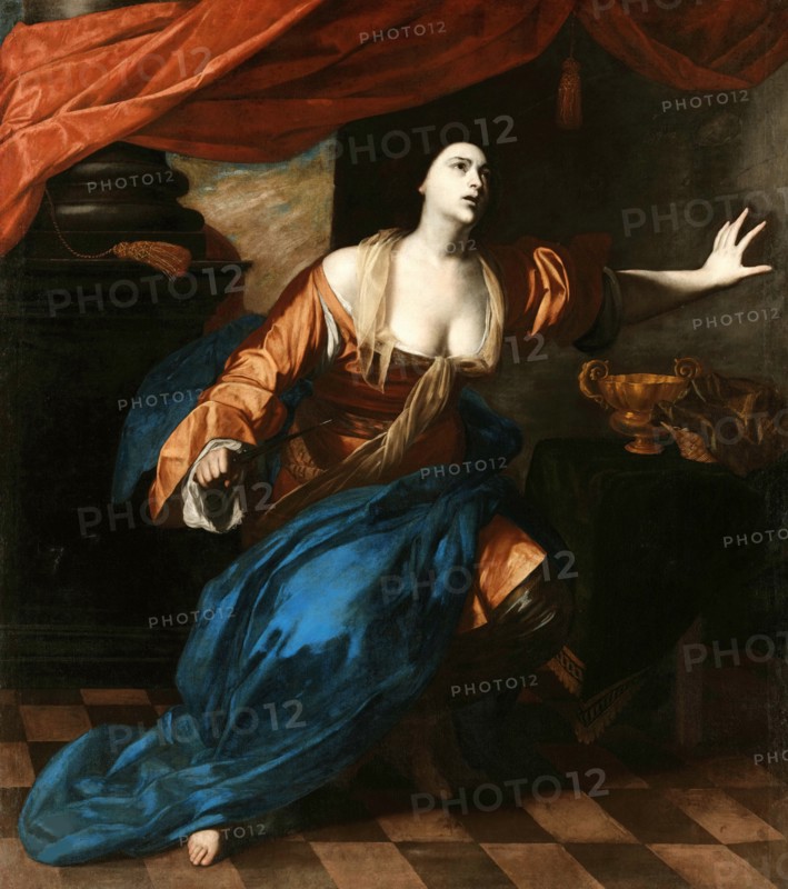 Lucretia, ca 1630-1634. Creator: Stanzione, Massimo (ca. 1585-ca. 1658).