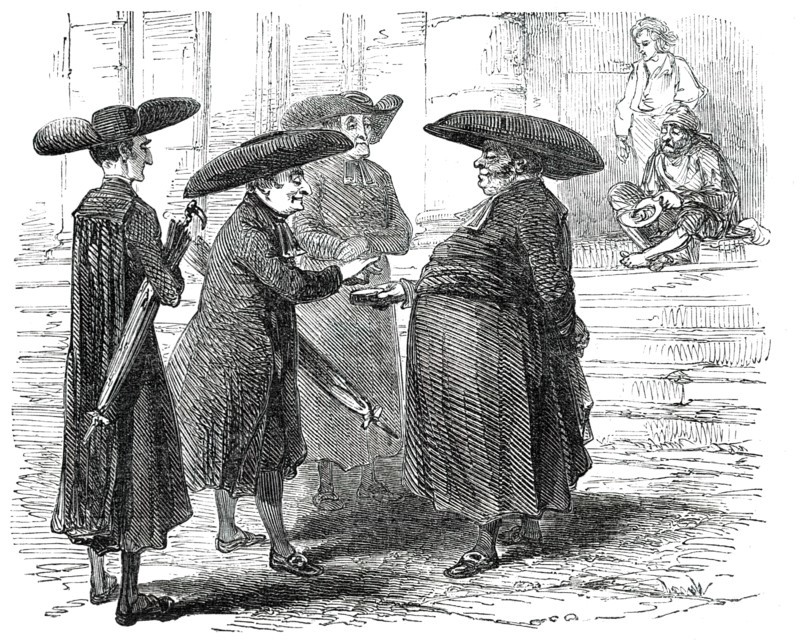 Ecclesiastics, 1850. Creator: Unknown.