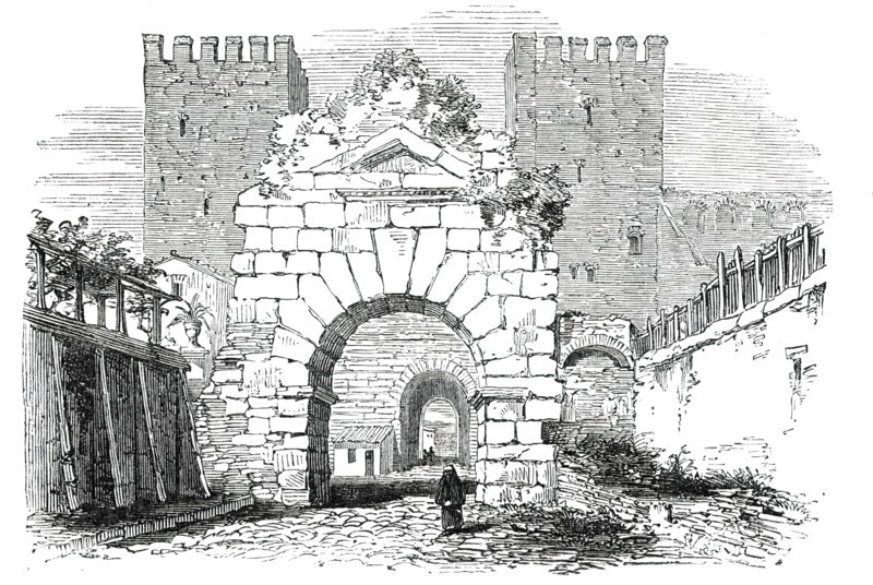 Arch of Drusus - Rome, 1850. Creator: Unknown.
