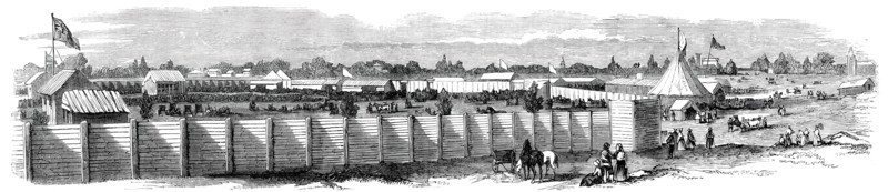 Upper Canada Agricultural Association - the Exhibition at Niagara, 1850. Creator: Unknown.