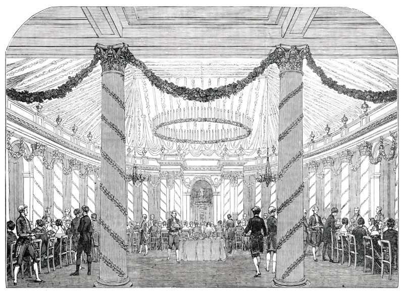 The Grand Banquet, 1850. Creator: Unknown.