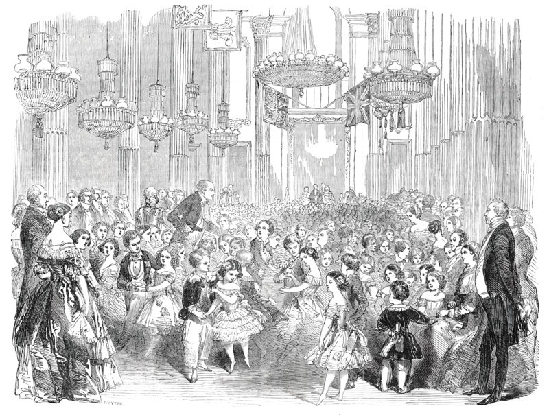 Juvenile Ball at the Mansion-House, on New Year's Eve, 1850. Creator: Unknown.