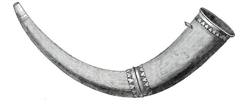 The Borstall Tenure Horn, 1850. Creator: Unknown.