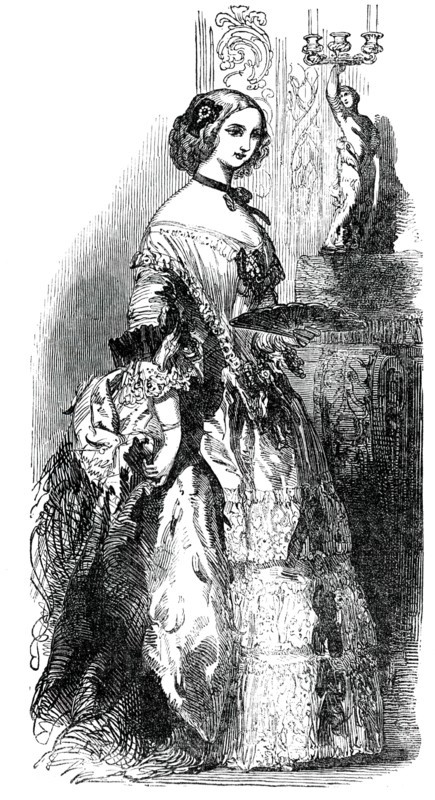 Fashions for May, 1850. Creator: Unknown.