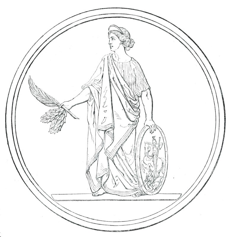 Great Exhibition of 1851 - Prize Medals (£50 each) - No. 68. - M. Gayrard, 1850. Creator: Unknown.