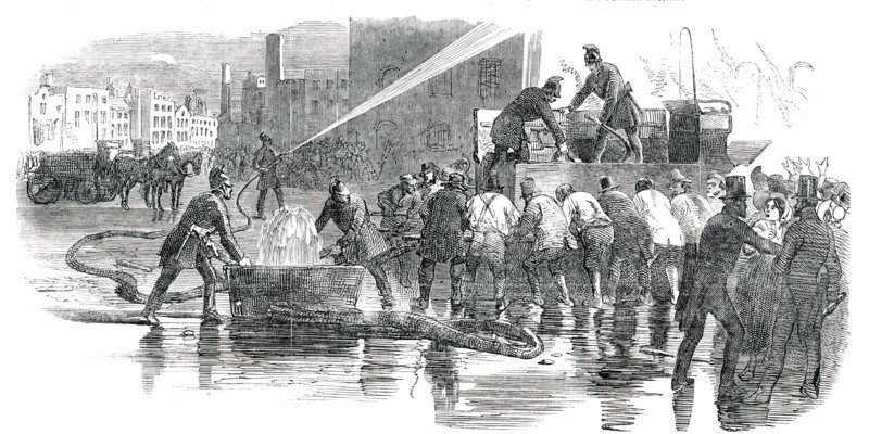 The Fire-Brigade, 1850. Creator: Unknown.