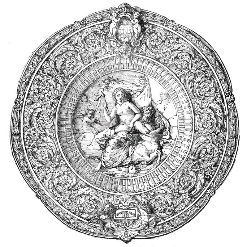 The Warwick Race Plate, 1850. Creator: Unknown.