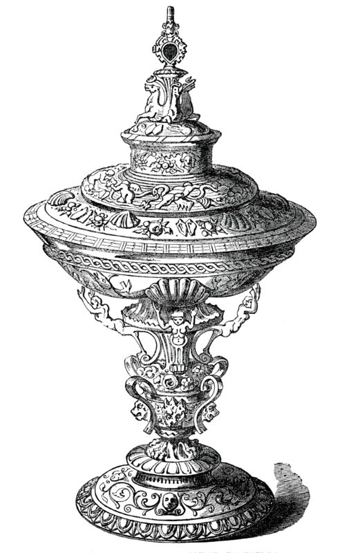 Founder's Cup, Emanuel College, Cambridge, 1850. Creator: Unknown.