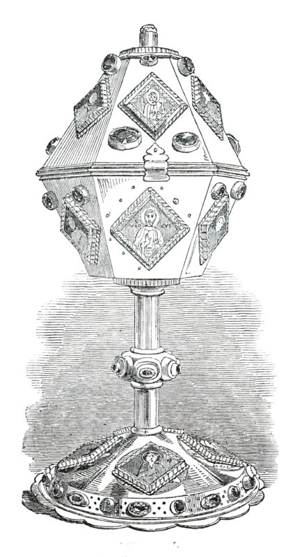 Ciborium, 1850. Creator: Unknown.