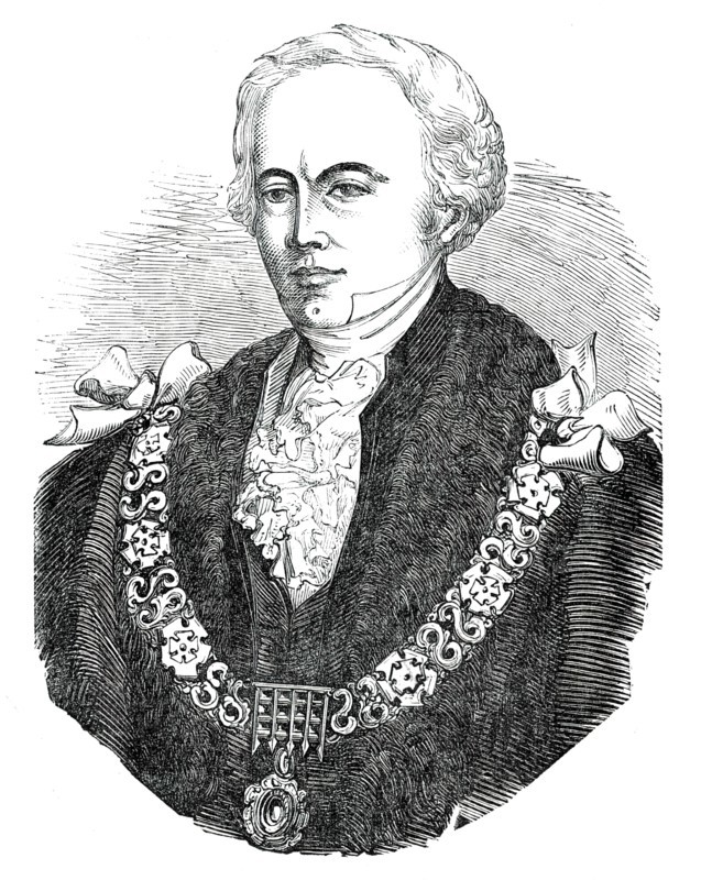 The New Lord Mayor - the Right Hon. John Musgrove, 1850. Creator: Unknown.