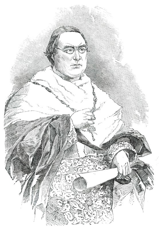 Dr. Wiseman, Appointed by the Pope Cardinal Archbishop of Westminster, 1850. Creator: Unknown.