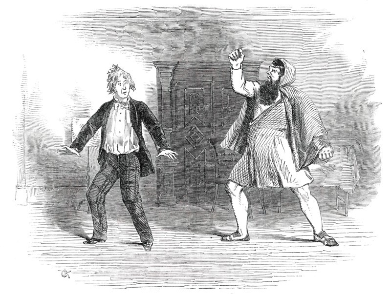 Sketch from the New Drama of "Jessie Gray", at the Adelphi Theatre, 1850. Creator: Unknown.