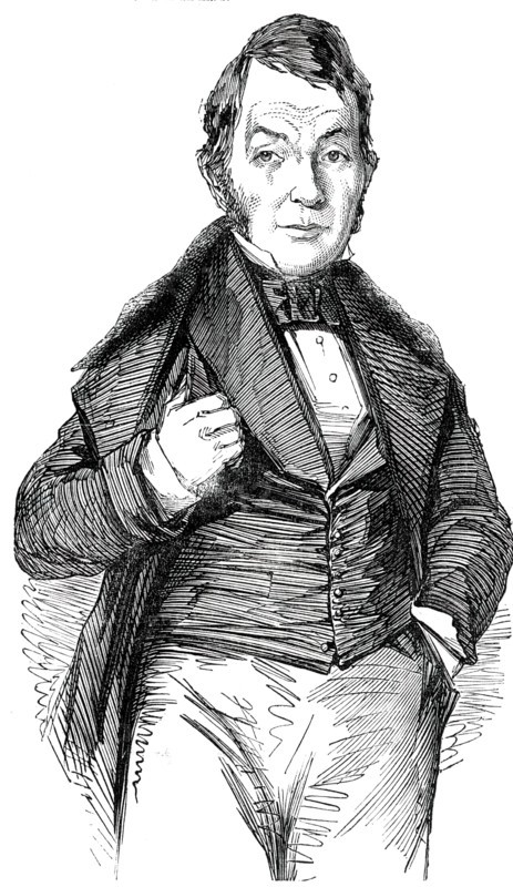 The late Mr. Wombwell, 1850. Creator: Unknown.