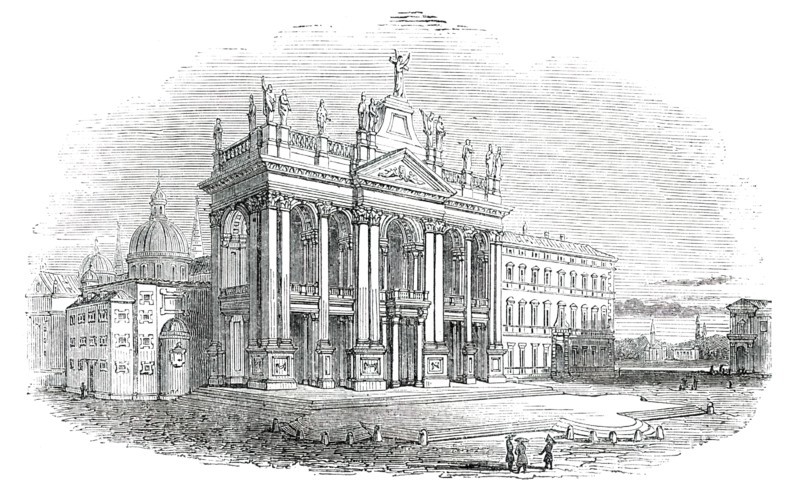 St. John Lateran - Rome, 1850. Creator: Unknown.