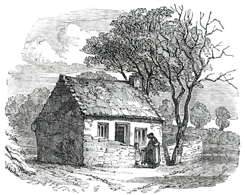 Cottage at Dragley Beck, in which Sir John Barrow was born, 1850. Creator: Unknown.