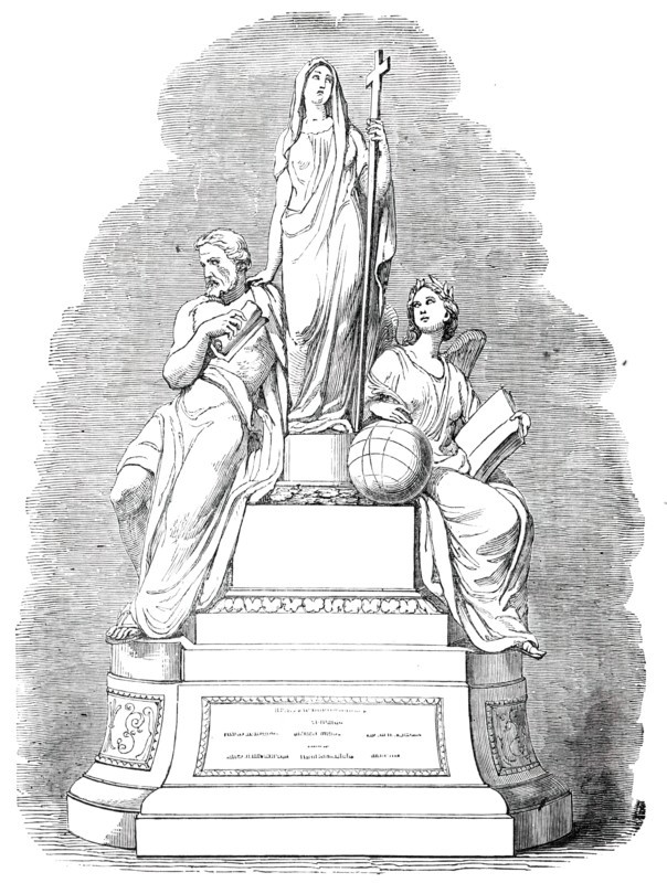 Plate Presented to the Rev. Dr. Tait, late of Rugby School, 1850. Creator: Unknown.
