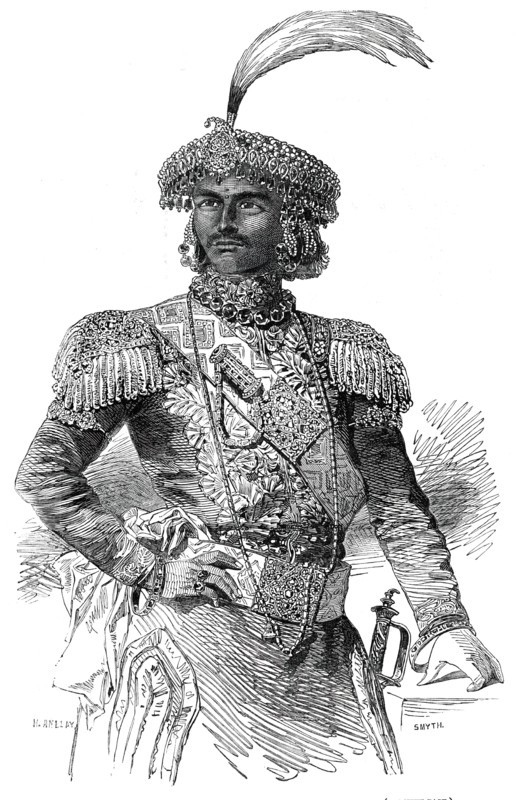 His Excellency Jung Bahadoor, Ambassador from the Court of Nepaul, 1850. Creator: Unknown.