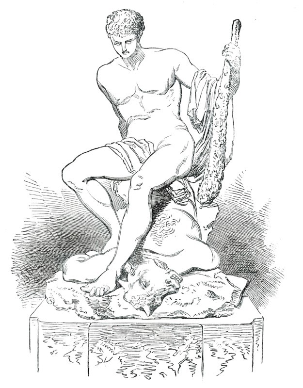 Theseus and the Minotaur, 1850. Creator: Unknown.