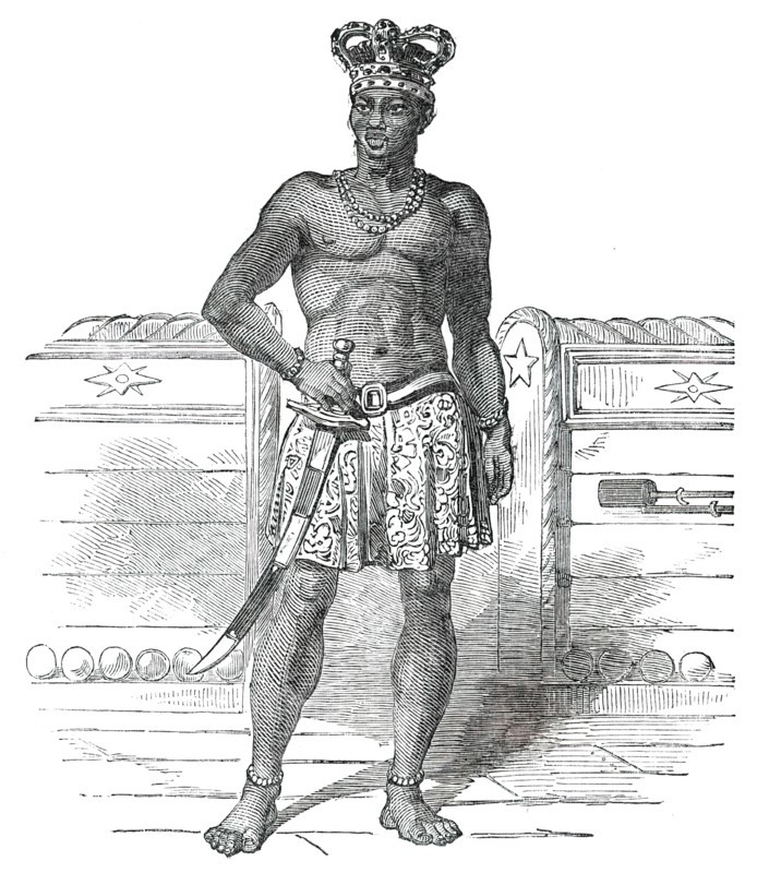 King Archibald Duke, Chief of Old Calabae, 1850. Creator: Unknown.