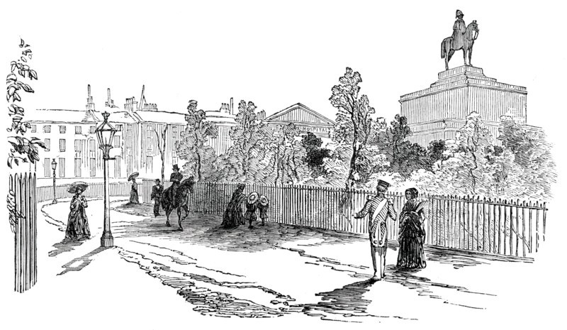 Constitution Hill, London, 1850.  Creator: Unknown.