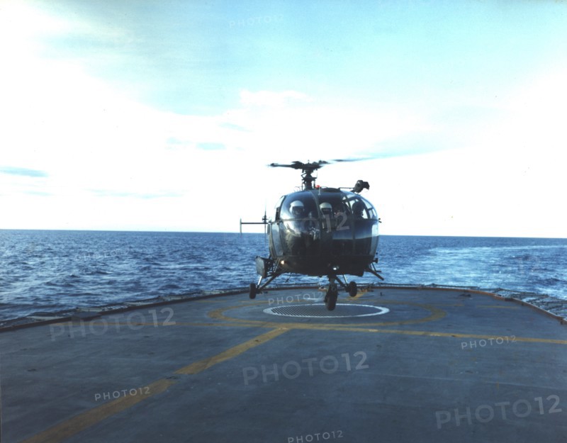 Helicopter, Falklands War, 1982. Creator: Luis Rosendo.