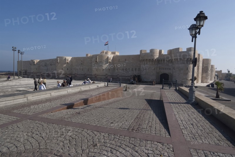 Fort and Harbour, Alexandria, Egypt, 2007. Creator: Ethel Davies.