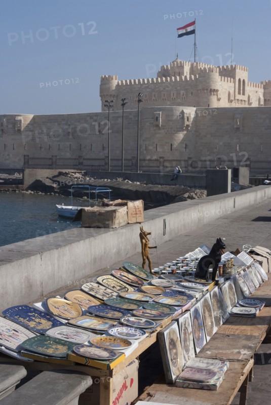 Fort and Harbour, Alexandria, Egypt, 2007. Creator: Ethel Davies.