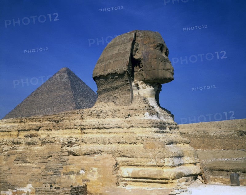 Sphinx, Giza, Egypt, 1984. Creator: Ethel Davies.
