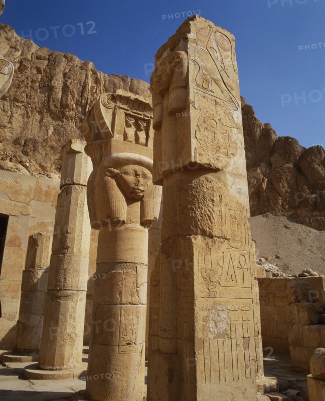 Hathor, Egypt, 1984. Creator: Ethel Davies.