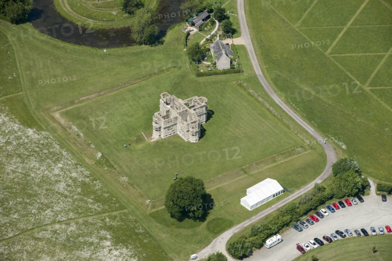 Lyveden New Bield garden lodge/banqueting house, Northamptonshire, 2015. Creator: Damian Grady.
