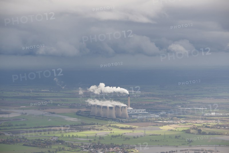 Eggborough Power Station, North Yorkshire, 2015. Creator: Dave MacLeod.