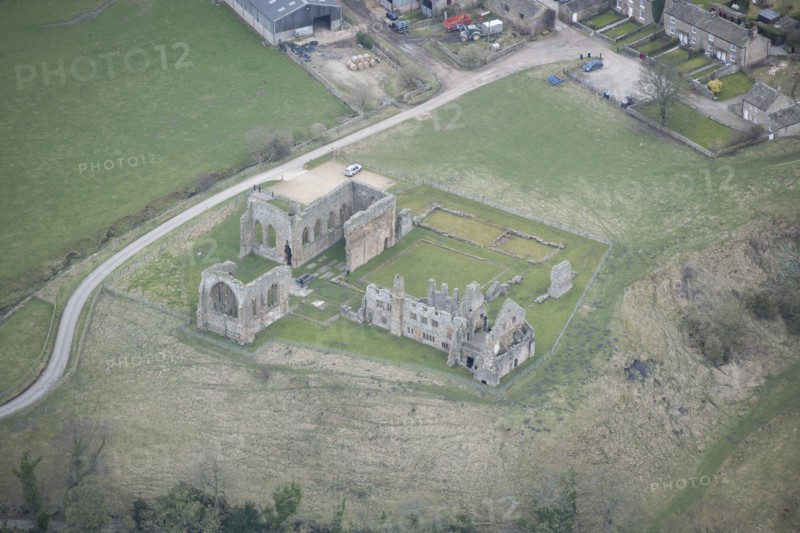 The ruins of Egglestone Abbey, County Durham, 2016. Creator: Matthew Oakey.