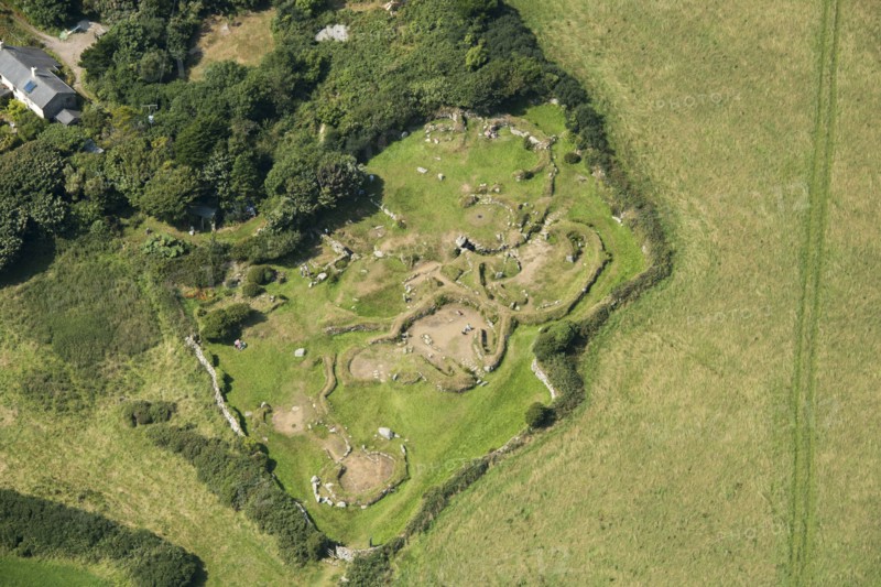 Carn Euny, Sancreed, Cornwall, 2016. Creator: Damian Grady.
