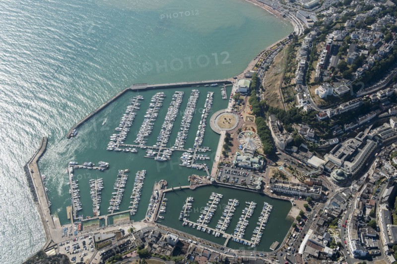 The harbour and marina, Torquay, Devon, 2016. Creator: Damian Grady.