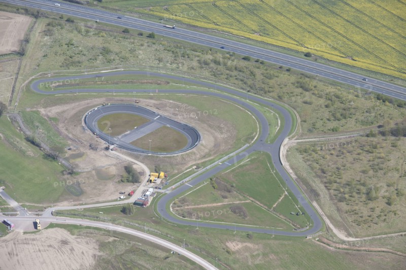 York Sport velodrome and cycle circuit, York, 2016. Creator: Dave MacLeod.