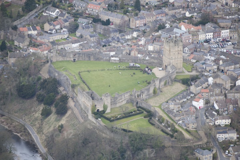 Richmond Castle, North Yorkshire, 2016. Creator: Matthew Oakey.