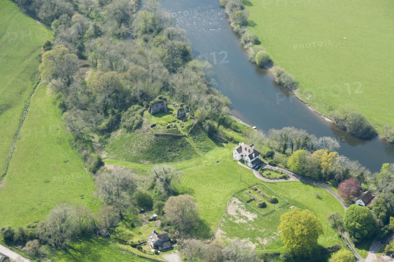 Clifford Castle, Herefordshire, 2016. Creator: Damian Grady.